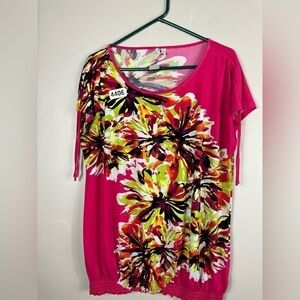 Madison xlarge net 22-1/2 p2p 26-1/2 length elastic waist  drawstring on shoulde